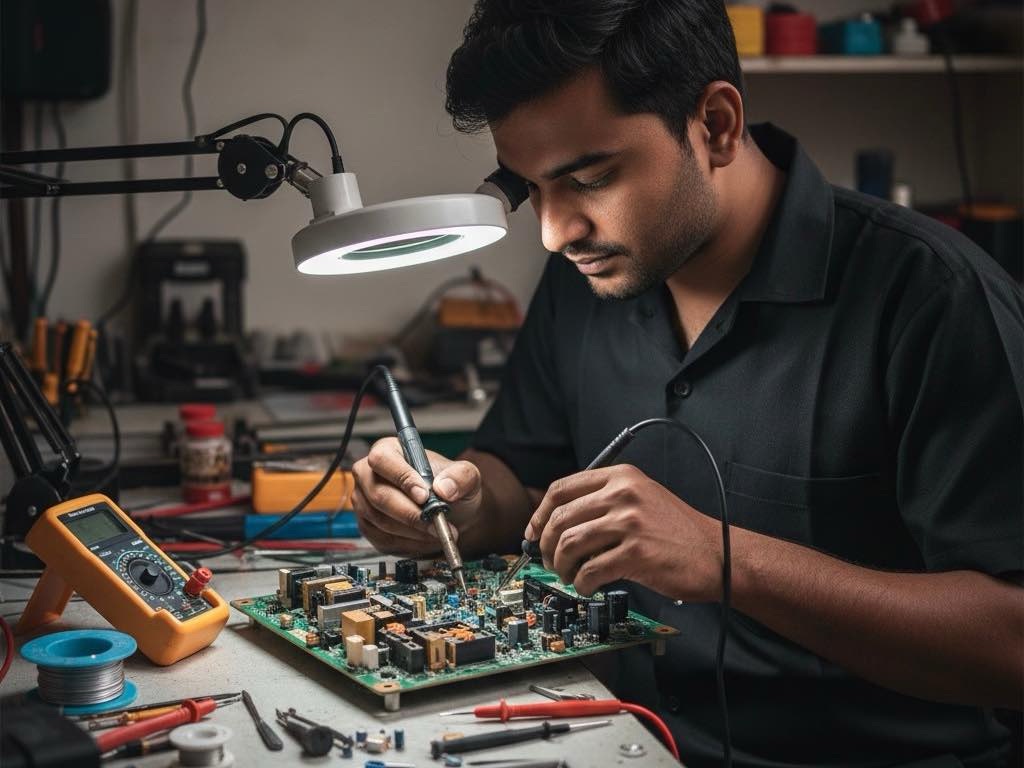 Inverter AC PCB Repair Service Mumbra Kausa