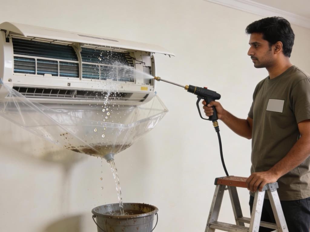 AC Jet Pump Cleaning Service Mumbra Thane