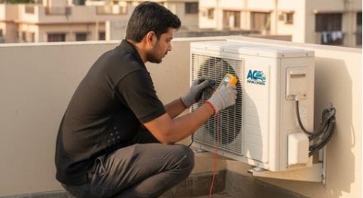 Expert Split and Window AC installation services in Raipur