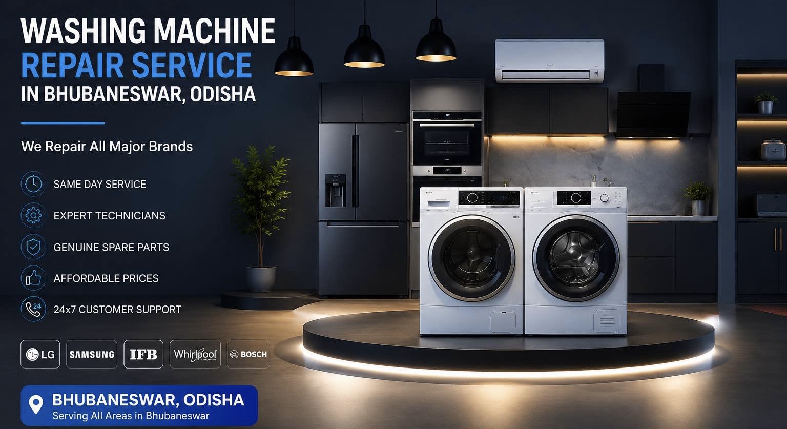 Washing Machine Repairing Solutions In Bhubaneswar